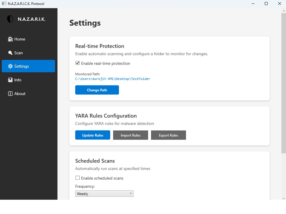 Real-Time Monitoring